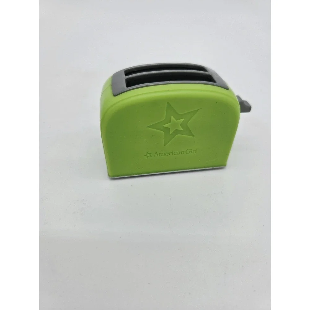 American Girl Green Pretend TOASTER 2.75" Plastic Toy for 18" Dolls - Picture 3 of 5